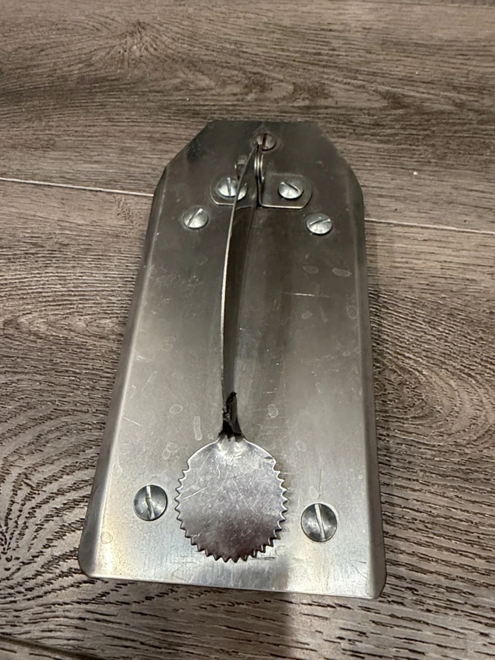 Vintage Stainless Steel cutting Tool Vili - Silver